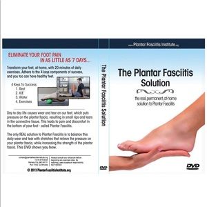 Plantar fasciitis solution DVD